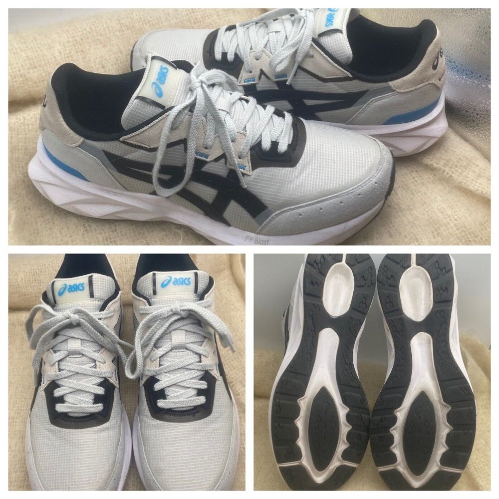 Asics Tarter Blast Grey/Blue 1201A066-028 Men's Casual Running Shoes Size 10